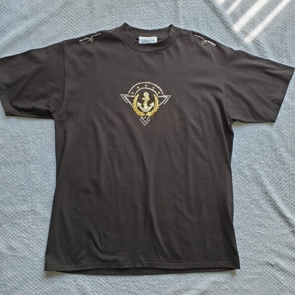 Christine Alexander Embroidered Black T-Shirt Size XXL - Picture 5 of 7